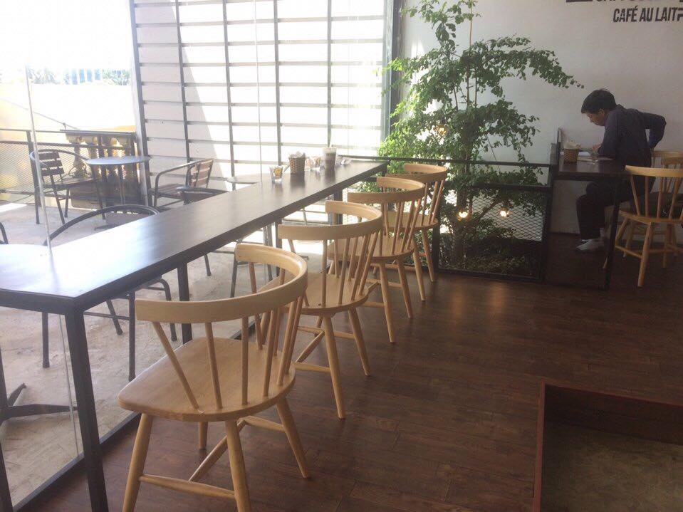 ghế gỗ cafe TS172