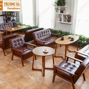 Bàn ghế sofa cafe TS362