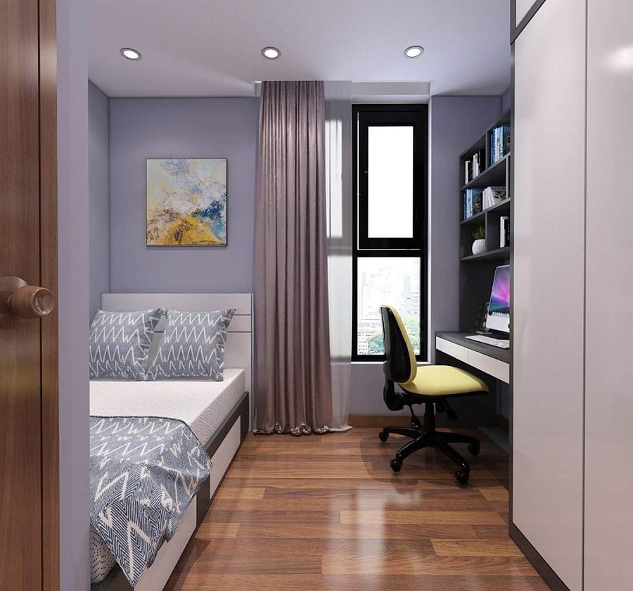 thiết kế nội thất chung cư 90m2 3 phòng ngủ