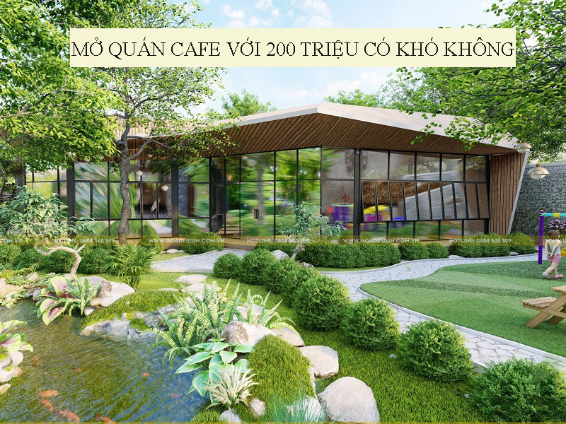 KINH NGHIỆM MỞ QUÁN CAFE 200 TRIỆU THÀNH CÔNG