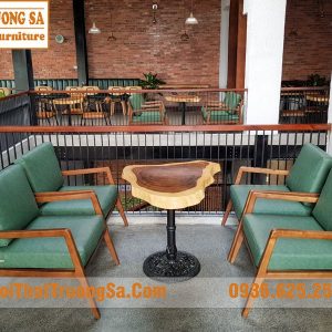 Bộ bàn ghế cafe sofa TS620
