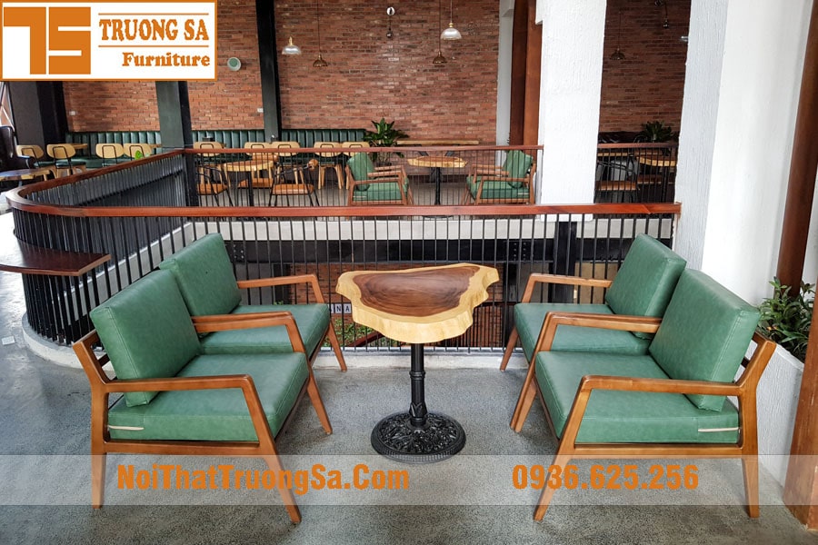 Bộ bàn ghế cafe sofa TS620
